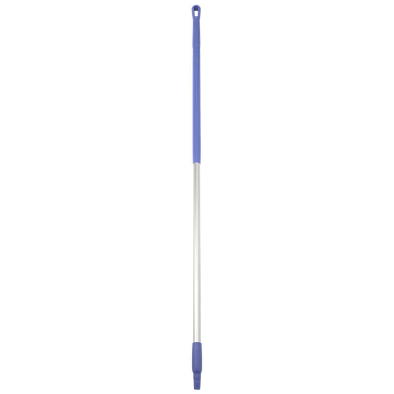 Vikan Hygiene aluminium steel, 1510mm, Ø31mm, paars, ergonomisch