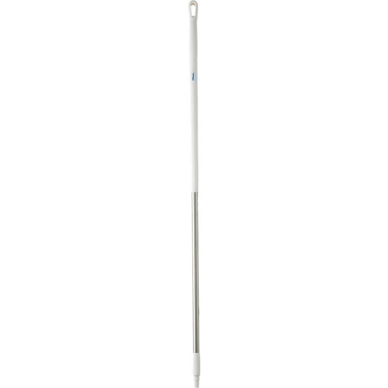 Vikan Hygiene rvs steel, 1510mm, Ø31mm, wit, ergonomisch