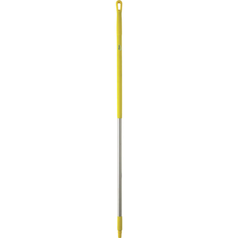 Vikan Hygiene rvs steel, 1510mm, Ø31mm, geel, ergonomisch