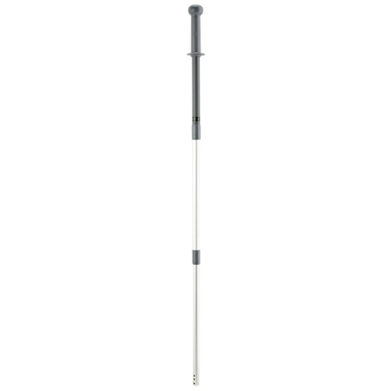 Vikan Microfibre ergonomische telescoopsteel, 575-1390mm, Ø29mm, clickfit, grijs