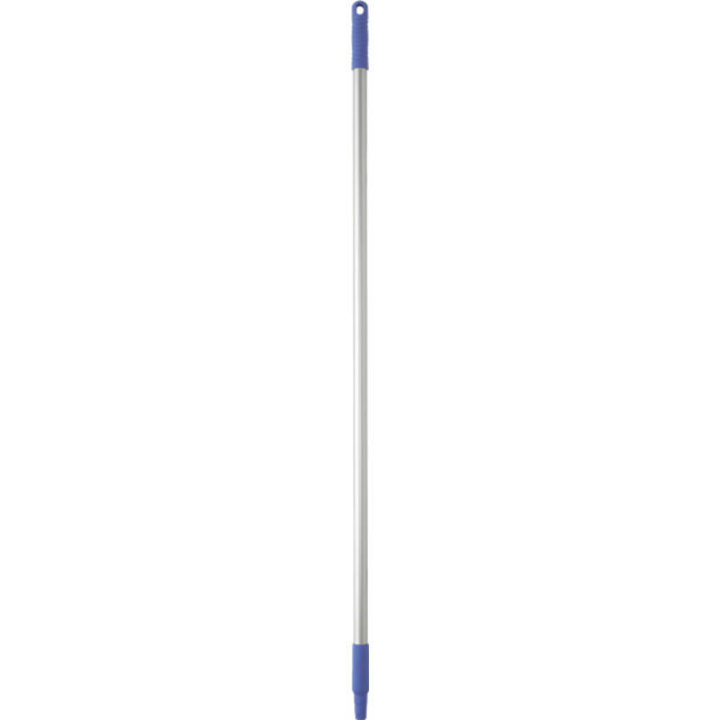 Vikan Hygiene aluminium steel, 1260mm, Ø25mm, paars, met schroefdraad
