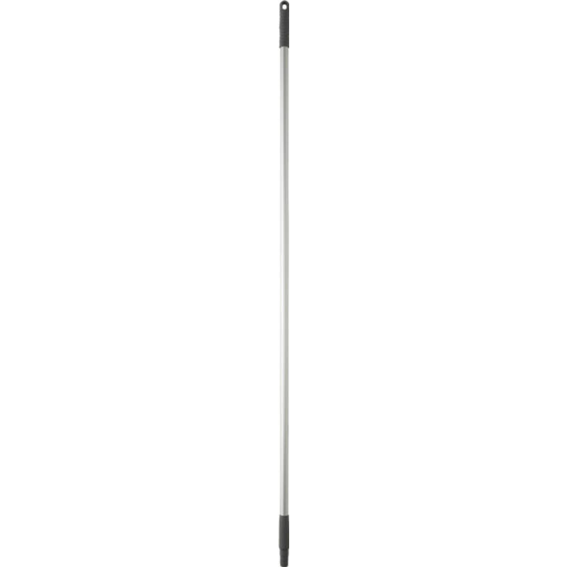 Vikan Microfibre aluminium steel, 1500mm, Ø22mm, grijs, met schroefdraad