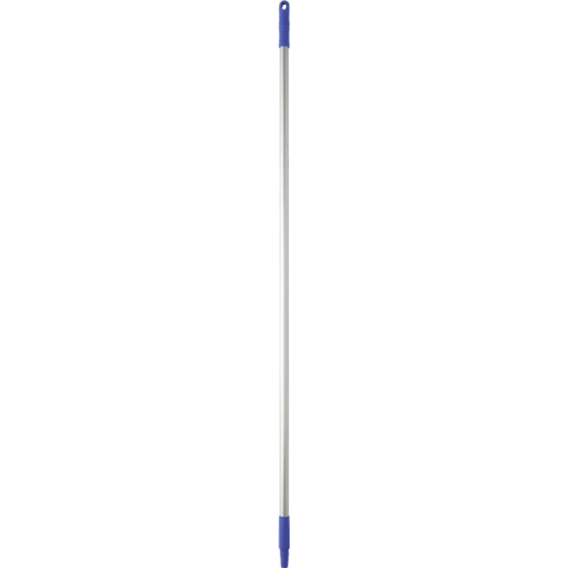 Vikan Hygiene aluminium steel, 1460mm, Ø25mm, paars, met schroefdraad