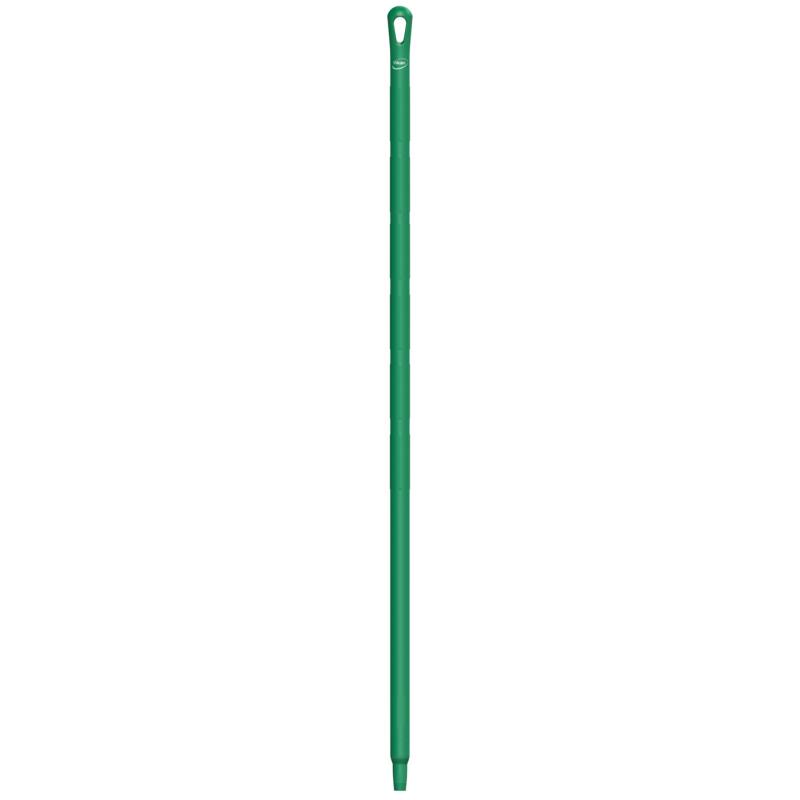 Vikan Ultra Hygiene steel, 1300mm, Ø34mm, groen, uit één stuk