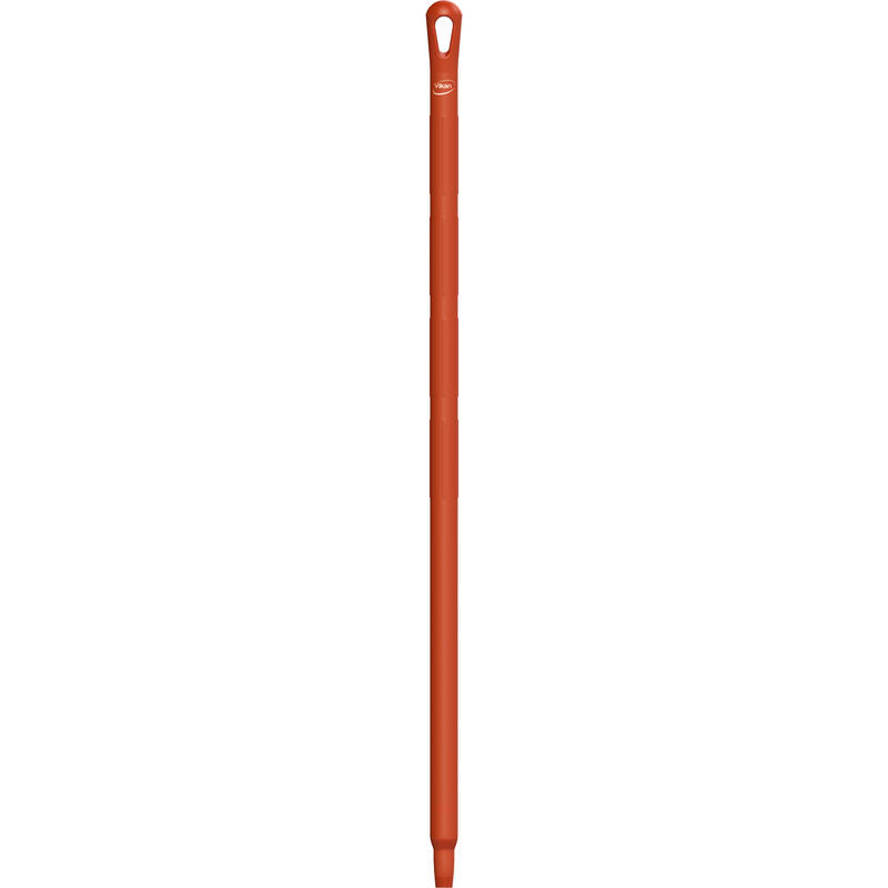 Vikan Hygiene kunststof korte steel, 1.000mm, Ø32mm, rood