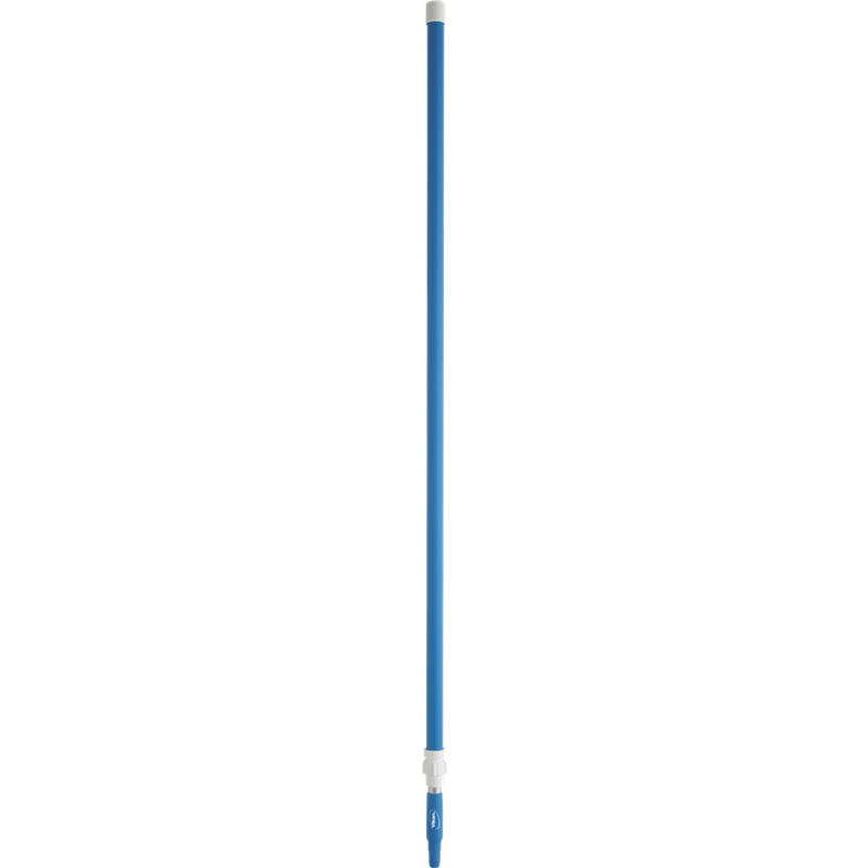 Vikan Hygiene aluminium telescoopsteel, 1575-2780mm, Ø32mm, blauw