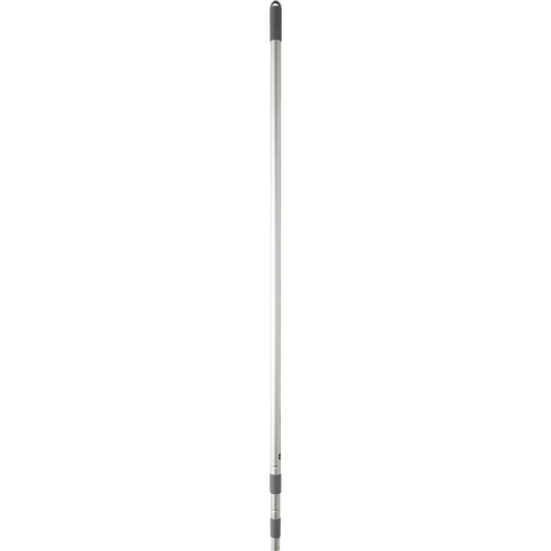 Vikan Microfibre aluminium telescoopsteel, 1490-4000mm, Ø29mm, grijs, clickfit
