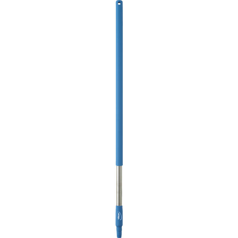 Vikan Hygiene rvs steel, 1025mm, Ø31mm, blauw, ergonomisch