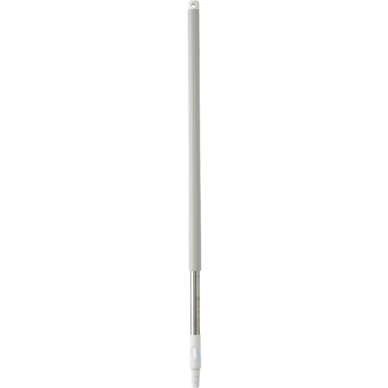 Vikan Hygiene rvs steel, 1025mm, Ø31mm, wit, ergonomisch
