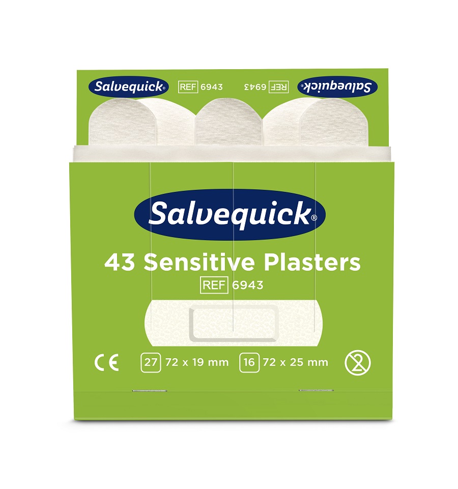 Salvequick Sensitive pleisters 6943