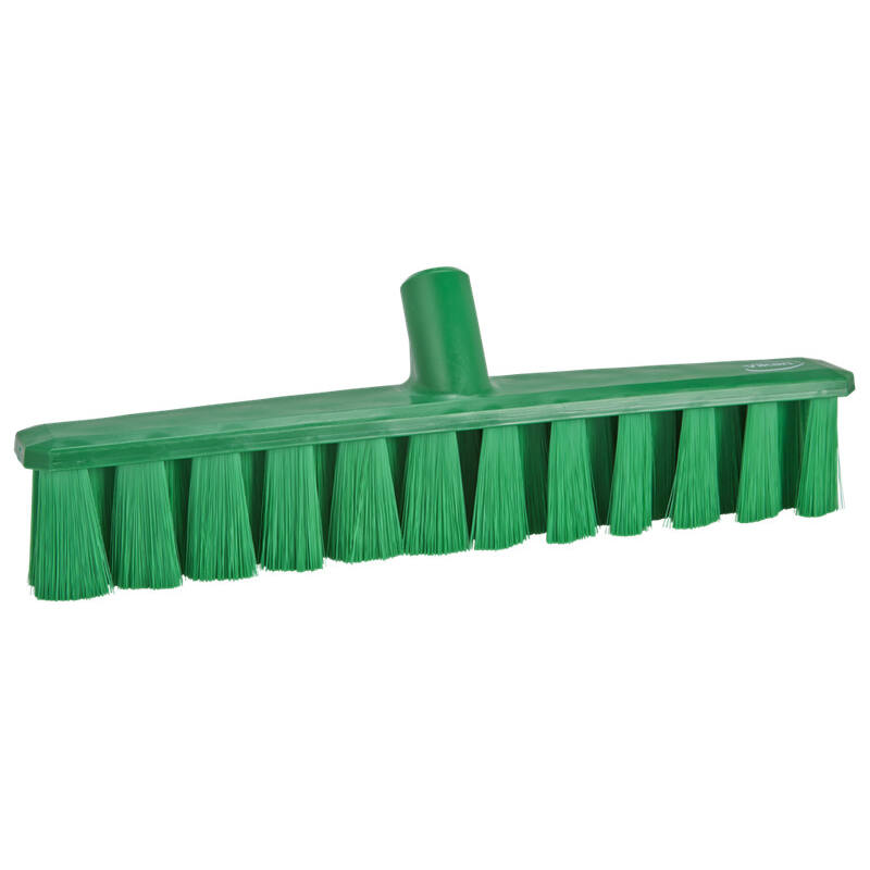 Vikan UST vloerveger, groen, zachte vezels, 400mm