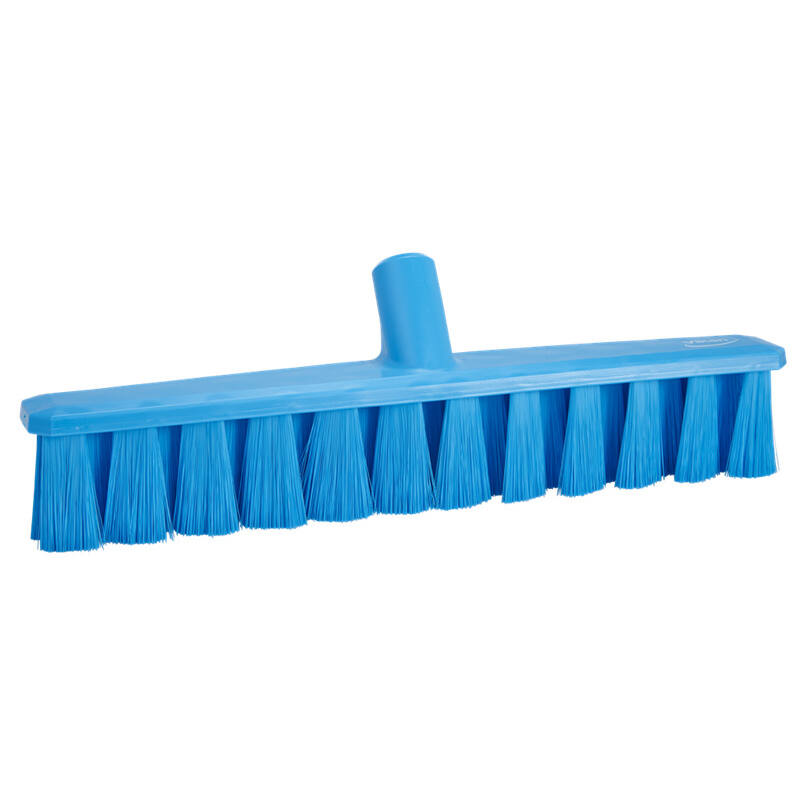 Vikan UST vloerveger, blauw, zachte vezels, 400mm