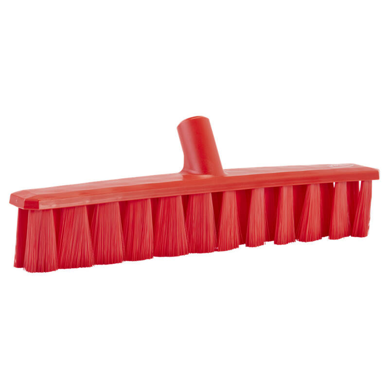 Vikan UST vloerveger, rood, zachte vezels, 400mm