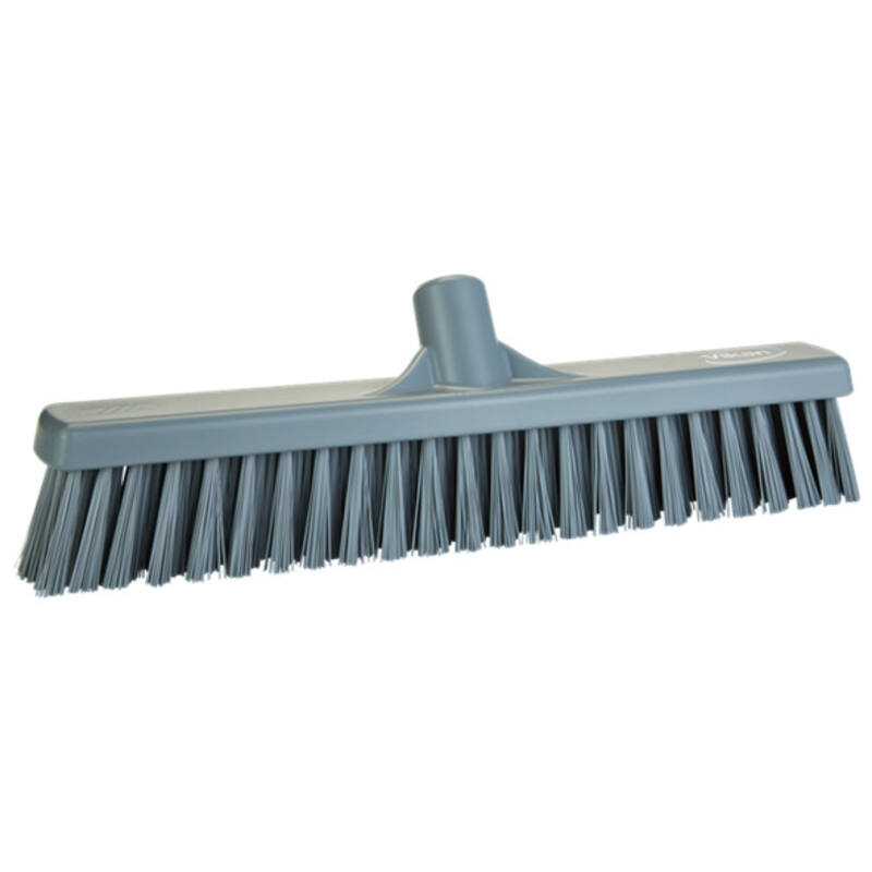 Vikan Hygiene combiveger, grijs, hard/zachte vezels, 410mm