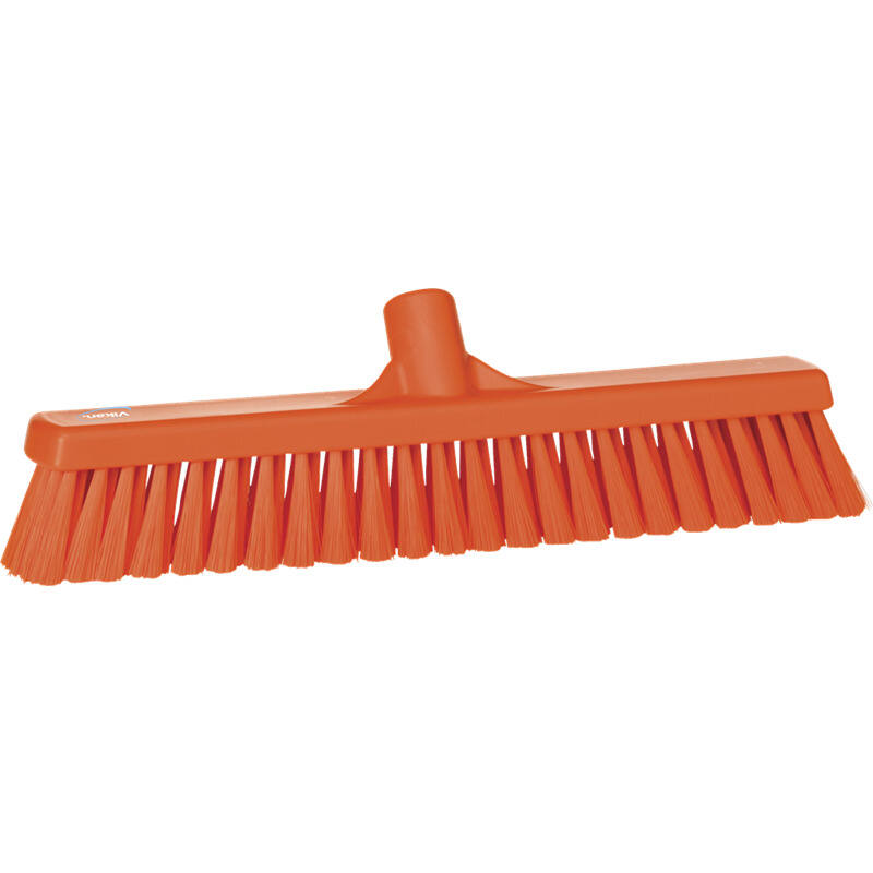 Vikan Hygiene veger, oranje, zachte vezels, 410mm