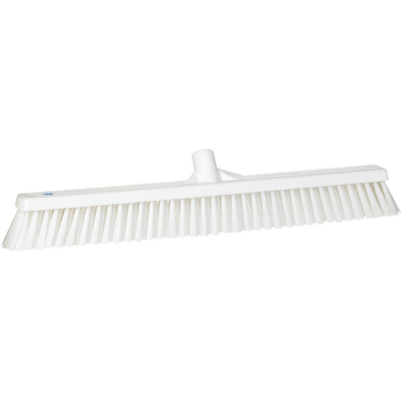 Vikan Hygiene combiveger, wit, hard/zachte vezels, 610mm