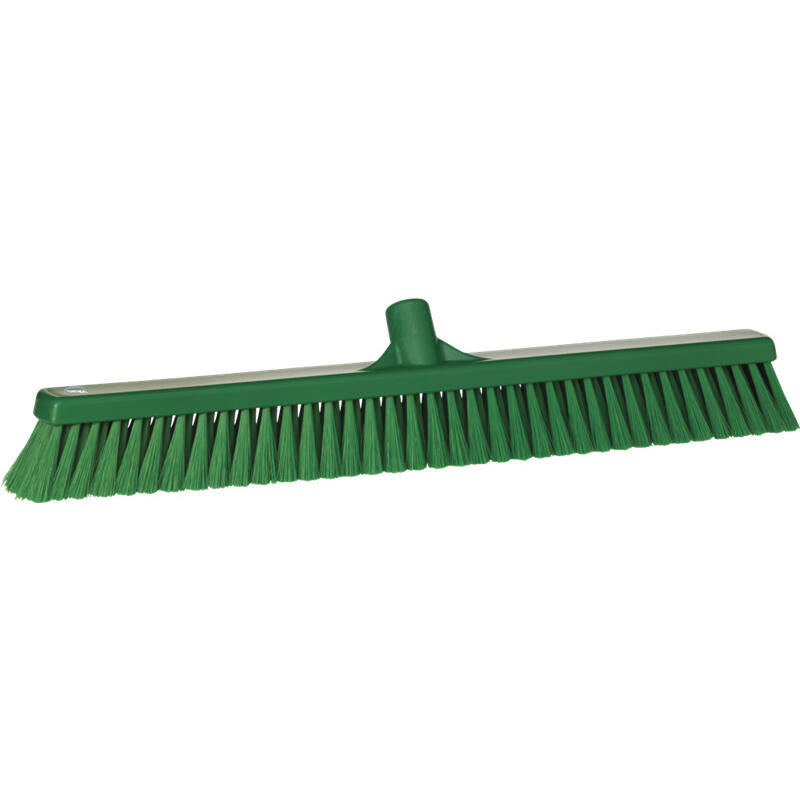 Vikan Hygiene veger, groen, zachte vezels, 610mm