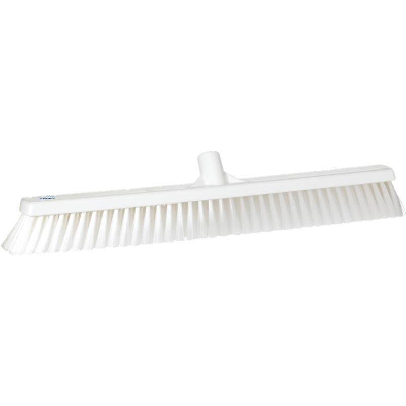 Vikan Hygiene veger, wit, zachte vezels, 610mm