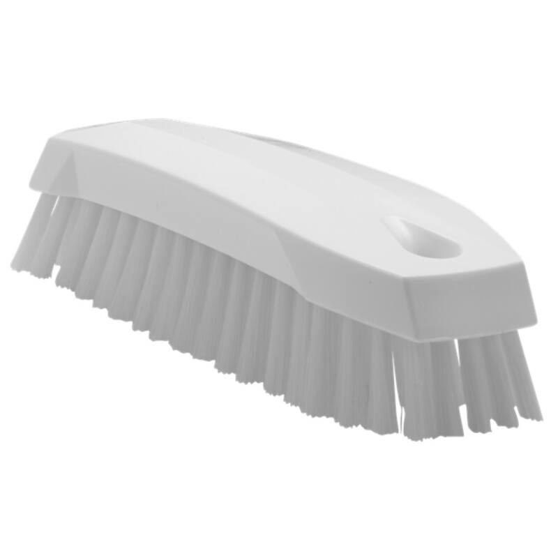 Vikan Hygiene kleine werkborstel, wit, medium vezels, 165mm