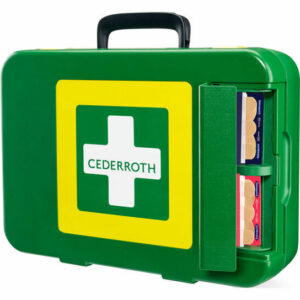 Cederroth verbandkoffer XL met pleisterautomaat groen 32x30x12cm p/st