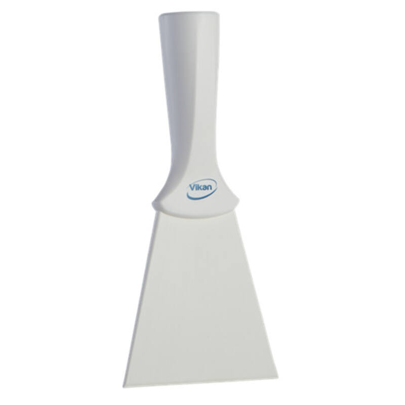 Vikan Hygiene nylon handschraper, wit, 100mm, met schroefdraad