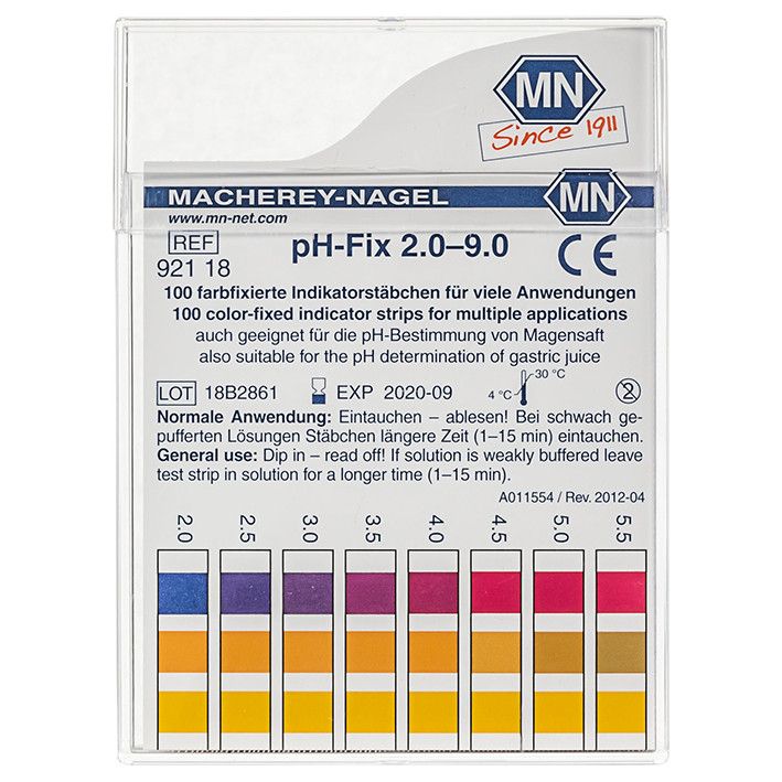 MERCK 9584 PH PAPIER PH2.0-9.0/0.5 100 STRIPS