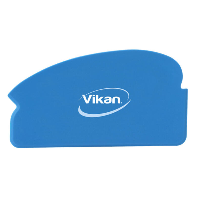 Vikan Hygiene handschraper, blauw, flexibel, 165mm