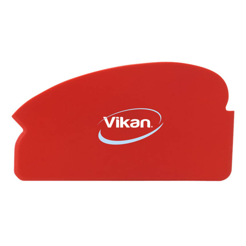 Vikan Hygiene handschraper, rood, flexibel, 165mm