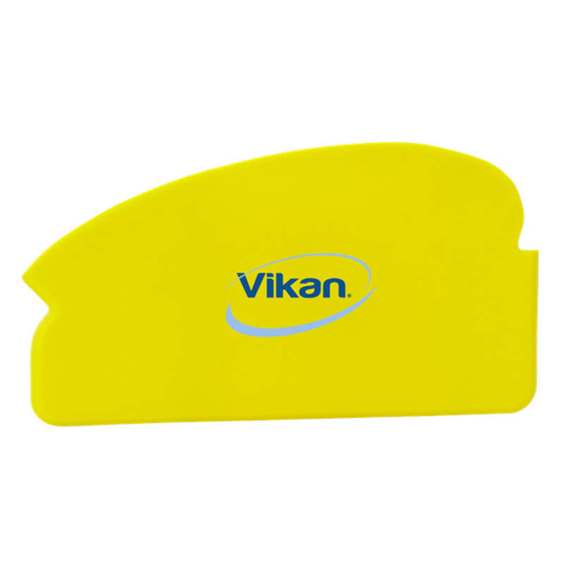 Vikan Hygiene handschraper, geel, flexibel, 165mm