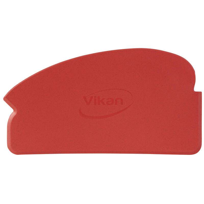Vikan Hygiene handschraper, metal&x-ray detecteerbaar, rood, flexibel, 165mm