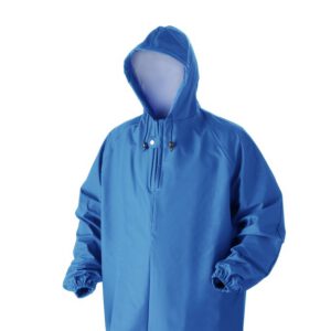 Dolfing anorak PU PERTH, aquablauw, L