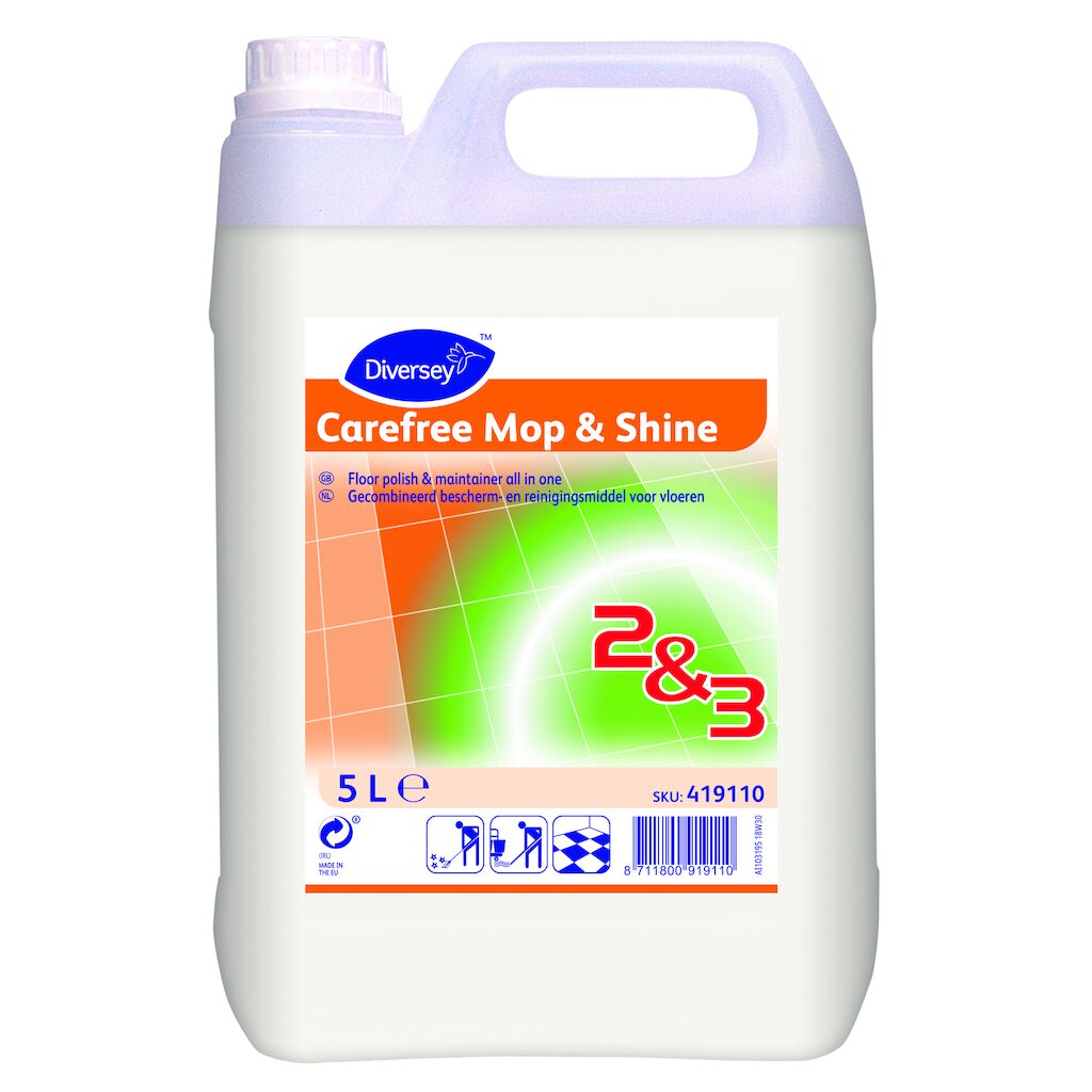 CAREFREE MOP & SHINE 2 x 5 l