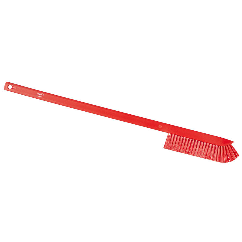 Vikan Hygiene precisieborstel lange steel, rood, medium vezels, 600mm