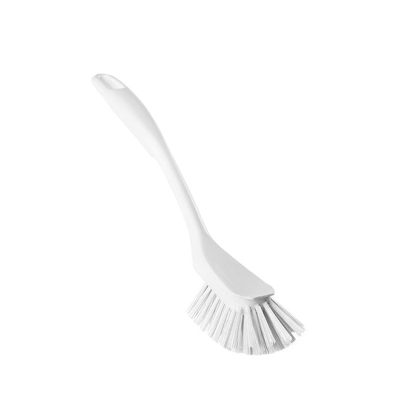 Vikan Classic 42895 afwasborstel design, wit, witte medium vezels, 255mm