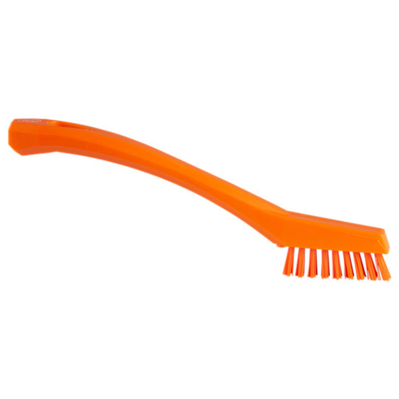 Vikan Hygiene precisieborstel, oranje, extra harde vezels, 205mm