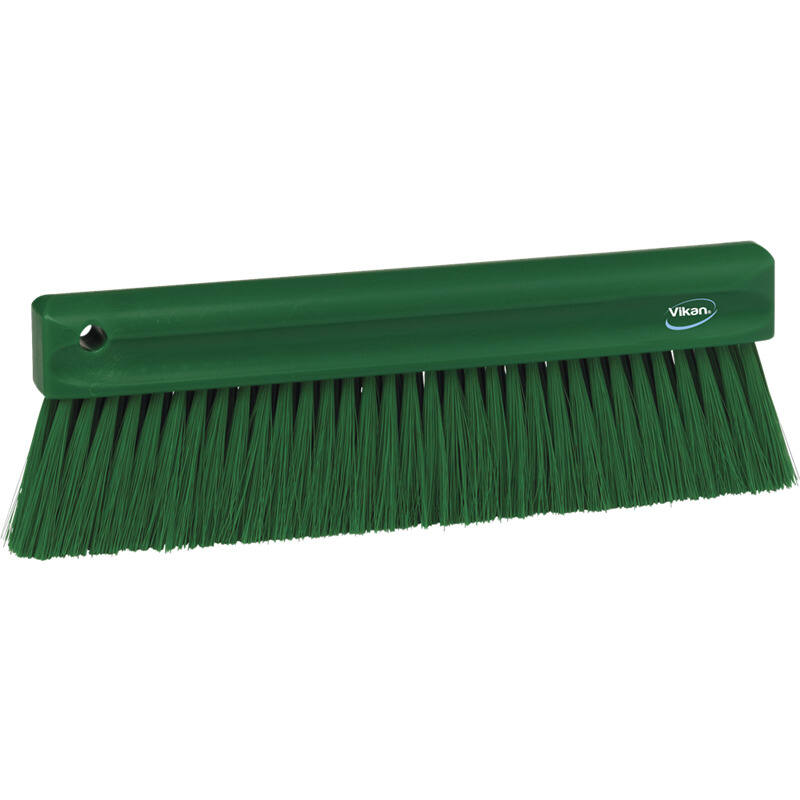 Vikan Hygiene poederveger, groen, zachte vezels, 300mm