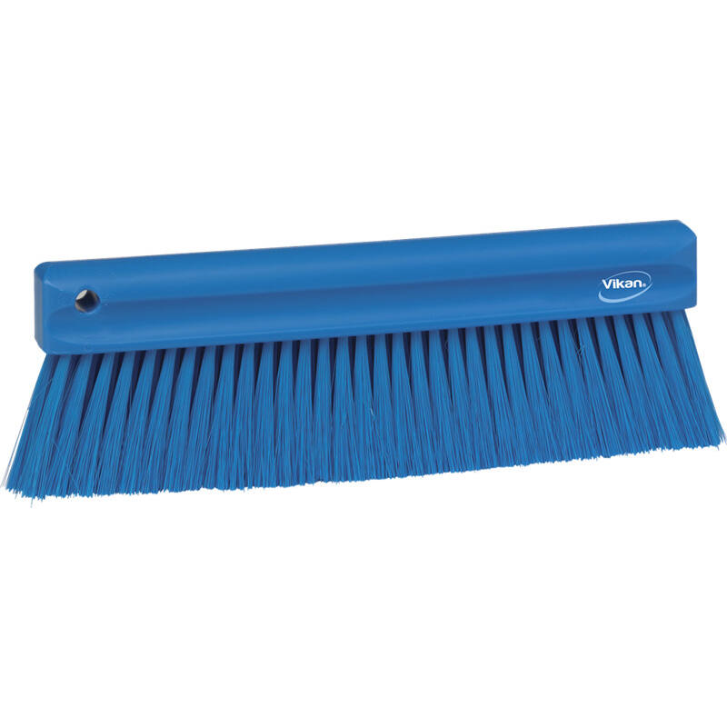 Vikan Hygiene poederveger, blauw, zachte vezels, 300mm