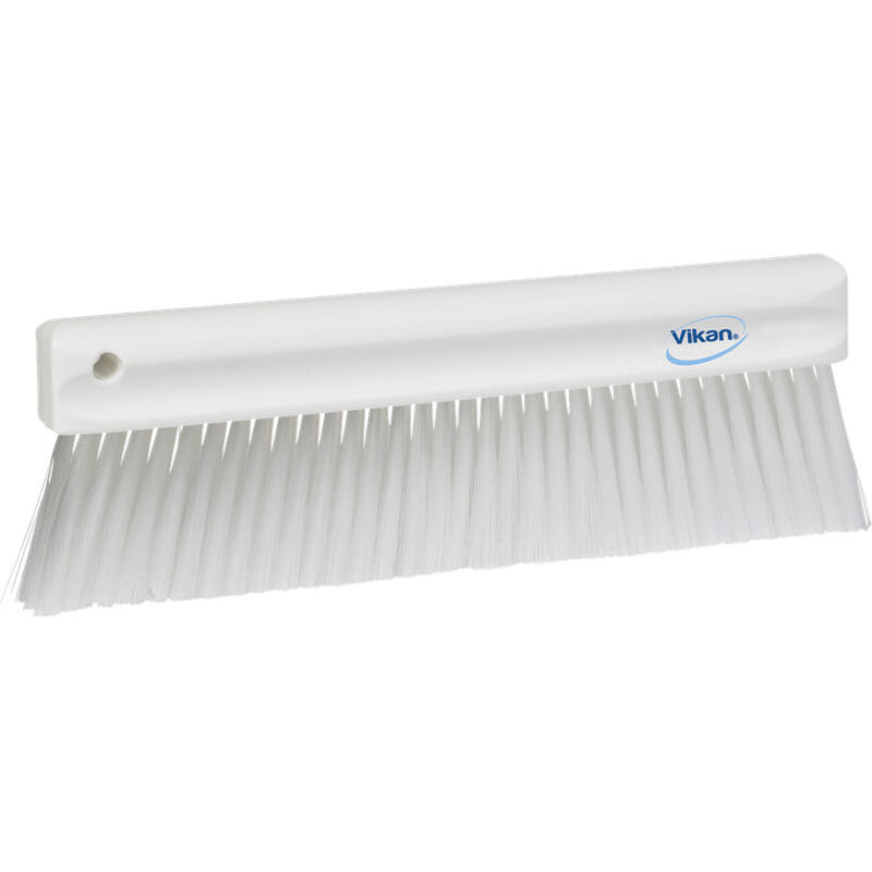 Vikan Hygiene poederveger, wit, zachte vezels, 300mm
