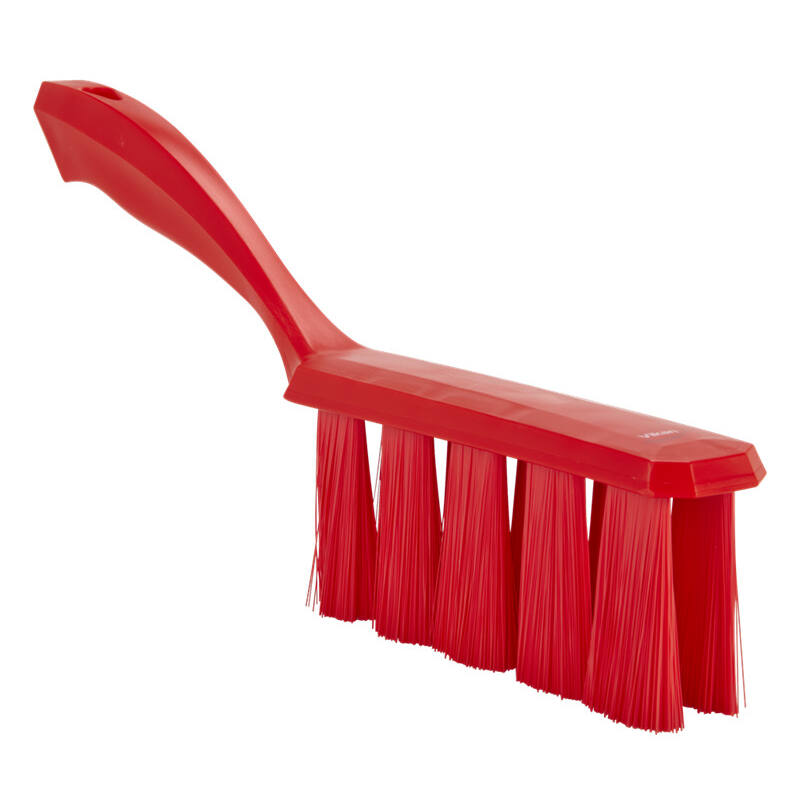 Vikan UST handveger, rood, medium vezels, 330mm