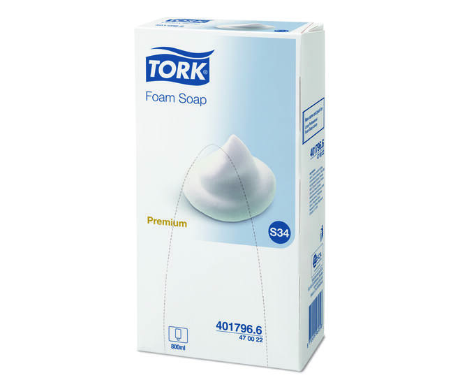 Tork Schuimzeep Luxury,roze geparfumeerd, 800ml/ 6st./doos