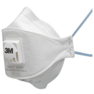 3M fijnstofmasker FFP2S+ventiel, 9322+