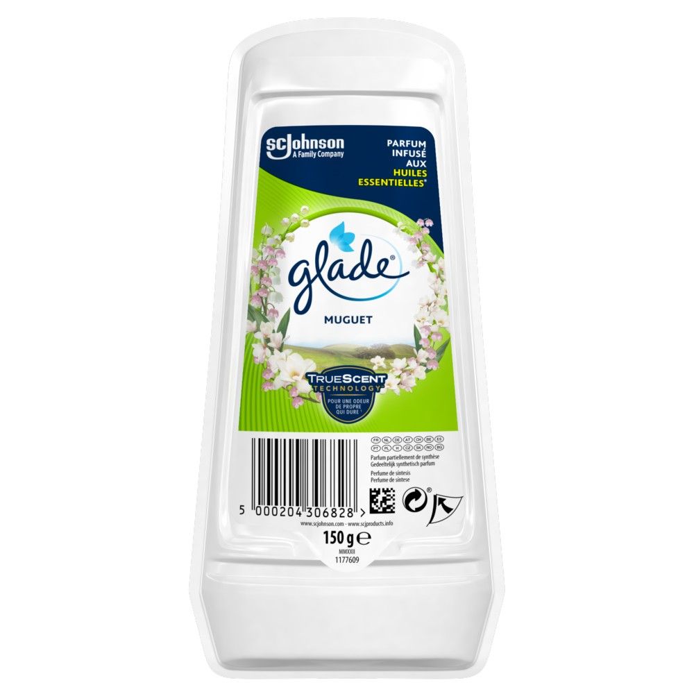 GLADE Gel Luchtverfrisser Muguet 150gr.