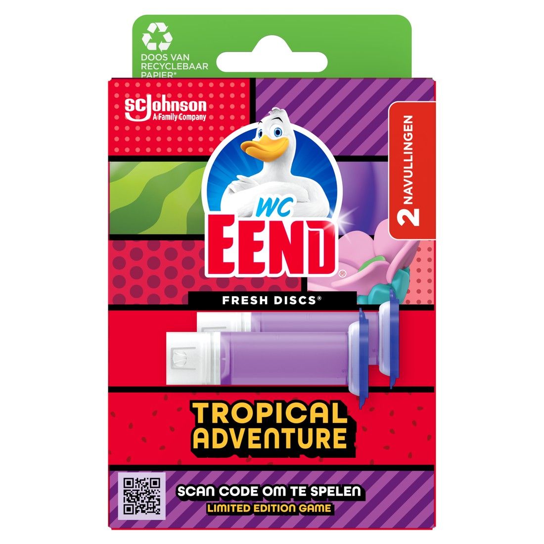 WCEEND Fresh Discs Navul Duo Tropical Adventure 72ml