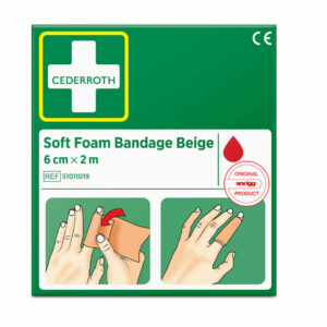 CEDERROTH BANDAGE SOFT BEIGE 6 CMX2 M 51011019