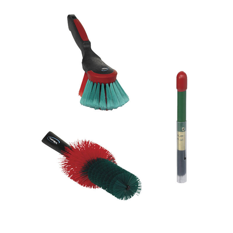 Vikan Transport actieset 1 (handborstel, velgenborstel, interieurborstel)