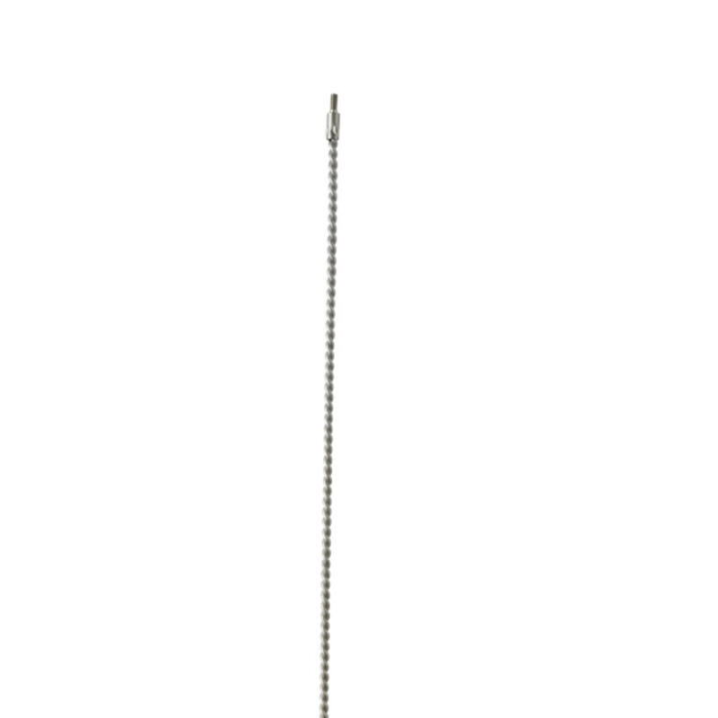 Vikan Hygiene flexibele rvs verlengkabel met 2x schroefdraad, 785mm, Ø5mm