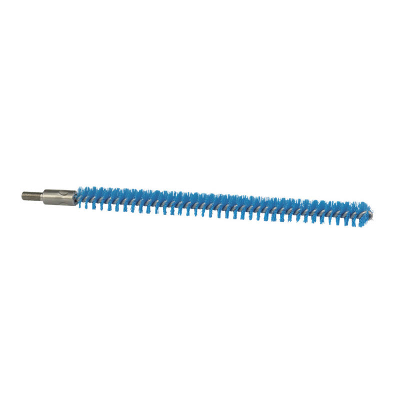 Vikan Hygiene pijpenborstel voor flexibele kabel, blauw, medium vezels, 200mm, Ø12mm