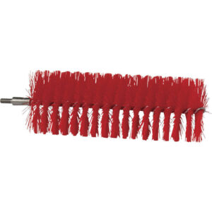 Vikan Hygiene pijpenborstel voor flexibele kabel, rood, medium vezels, 200mm, Ø60mm