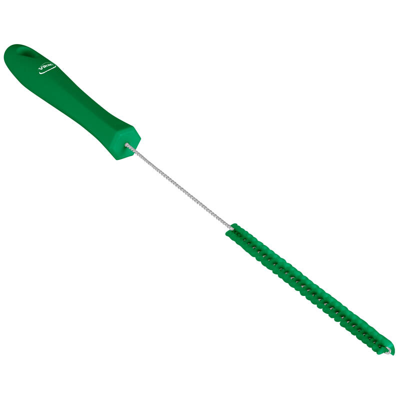 Vikan Hygiene pijpenborstel, groen, medium vezels, 375mm, Ø9mm