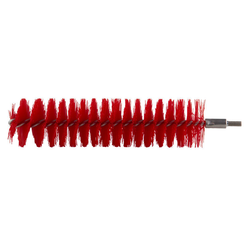 Vikan Hygiene pijpenborstel voor flexibele kabel, rood, medium vezels, 200mm, Ø40mm